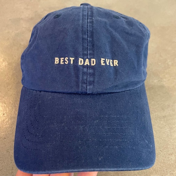 wemco Other - Wemco Best dad every navy blue cotton hat mens cap NEW